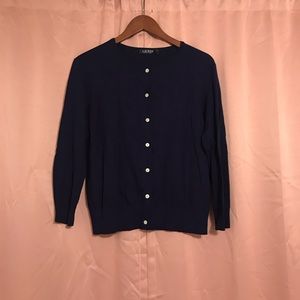 Great navy blue cardigan! In wonderful condition